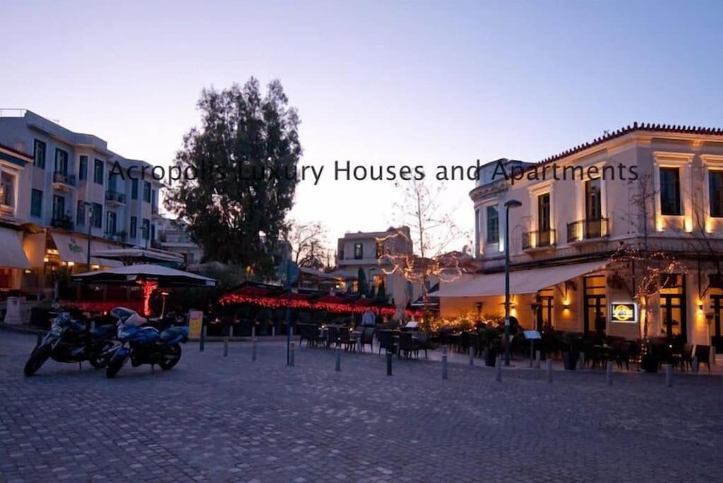 Apartamento Acropolis Luxury House Atenas Exterior foto